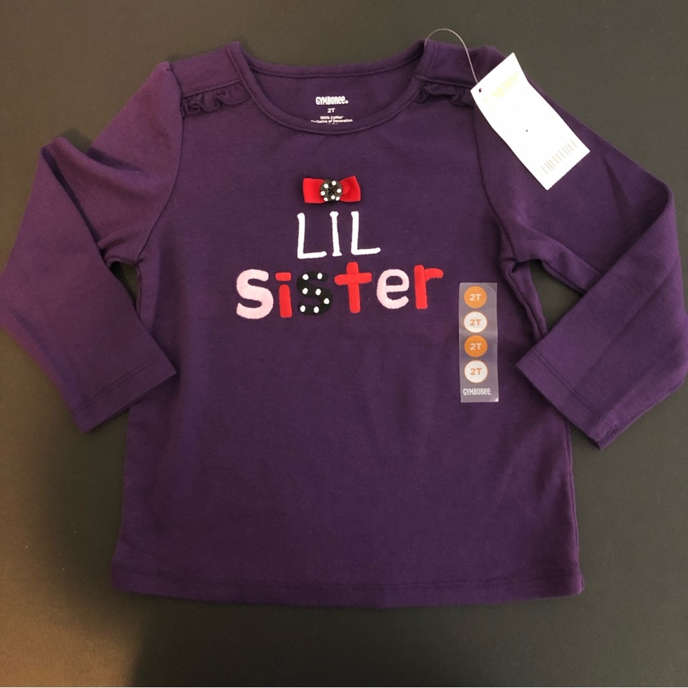Gymboree Winter Penguin Little Sister Top Size 2T; NWT